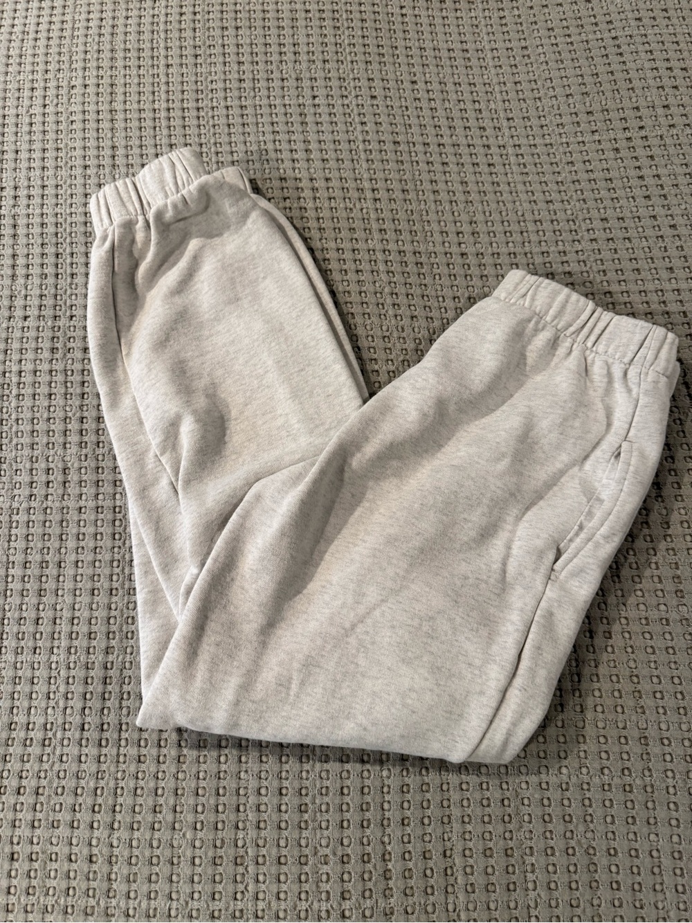 John Galt Light Gray Jogger Pants - one size